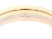 Cartier カルティエ トリニティバンドR ３カラー K18 5.0g 2146000412912【432】