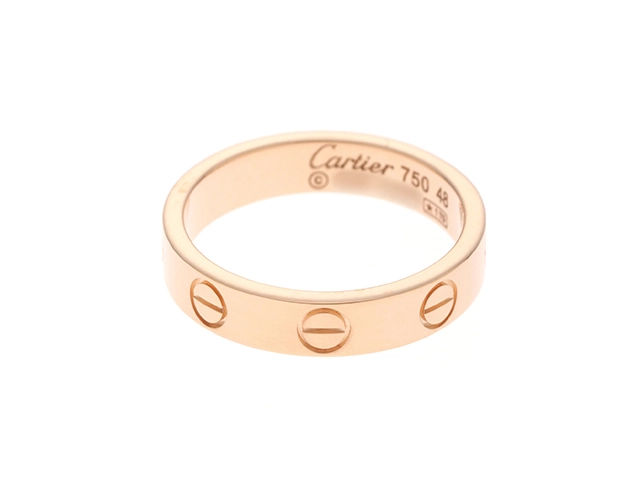 Cartier カルティエ ミニラブR PG K18PG B4085200 3.6g  2146000413216【432】