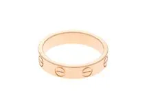 Cartier カルティエ ミニラブR PG K18PG B4085200 3.6g  2146000413216【432】