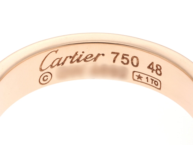 Cartier カルティエ ミニラブR PG K18PG B4085200 3.6g  2146000413216【432】