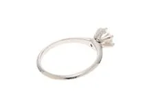 TIFFANY＆CO ティファニー エンゲージメント リング ソリティアリング 14号 プラチナ950 ダイヤモンド1.02カラット 重さ約3.7g 鑑定書付き【472】SJ