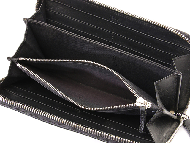 ♡新品未使用♡ FENDI フェンディ モンスター 長財布 黒 ブラック 1241003001807_1.jpg