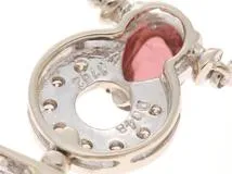 JEWELRY ノンブランドジュエリー ネックレス K18イエローゴールド/ホワイトゴールド マルチカラー17.82/ダイヤモンド0.48  重さ約17.6g 【472】YK