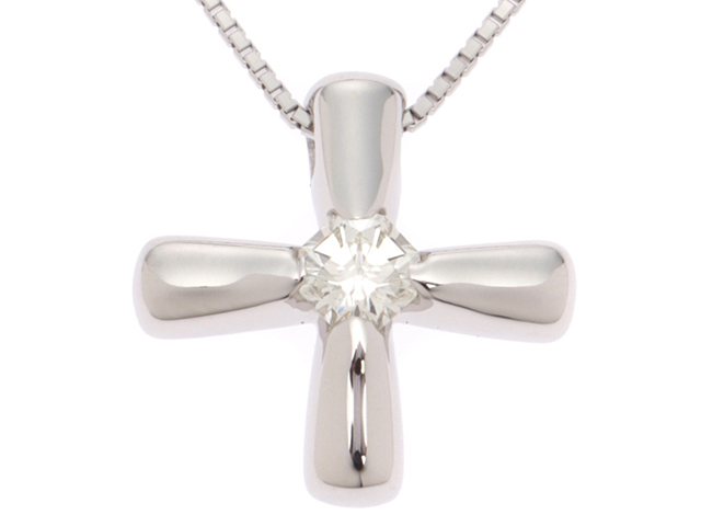 若者の大愛商品 JEWELRY ジュエリー ネックレス PT850プラチナ ダイヤモンド0.21 アメジスト