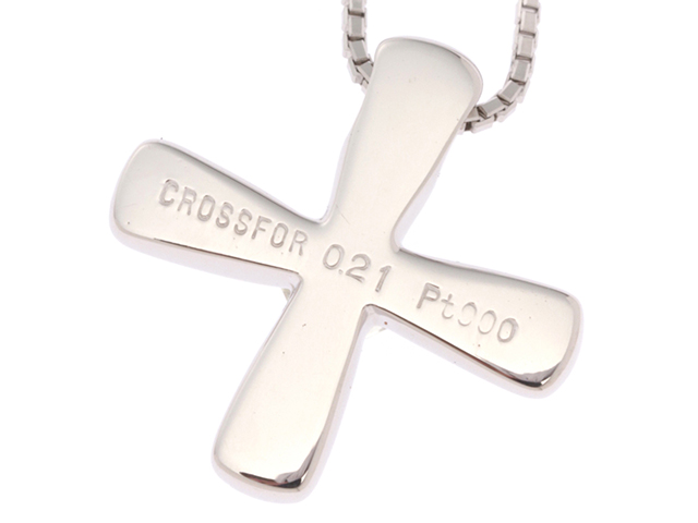 JEWELRY ジュエリー ネックレス PT850プラチナ ダイヤモンド0.21