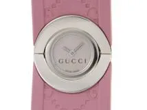 GUCCI　グッチ　レディース腕時計　トワール　SS　ラバー　シェル文字盤　112　クオーツ【431】2146000416972
