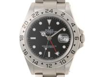Y番2005年並行品 ROLEX ロレックス 腕時計 エクスプローラーII 16570 ステンレス ブラック文字盤 自動巻き 【472】SJ
