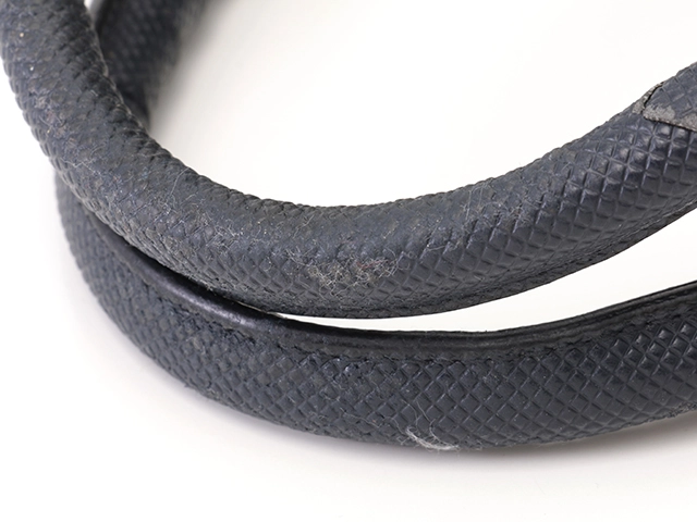 BOTTEGA VENETA ボッテガヴェネタ トートバッグ マルコポーロ コーティングキャンバス ネイビーブラック222498【472】YY