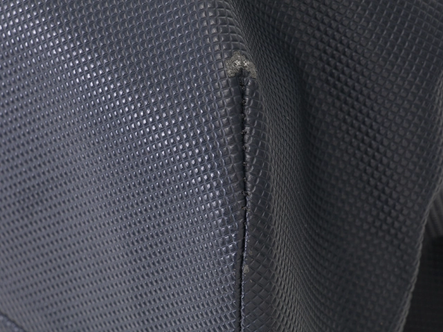 BOTTEGA VENETA ボッテガヴェネタ トートバッグ マルコポーロ コーティングキャンバス ネイビーブラック222498【472】YY