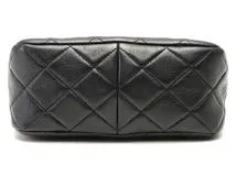 CHANEL シャネル マトラッセ ホーボー チェーンショルダーバッグ AS3112 ブラック/GP ラムスキン 【460】2146000418143