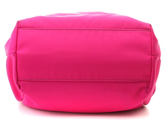 【大黒屋ECサイト・店頭限定】Salvatore Ferragamo フェラガモ ヴァラリボン 2wayショルダー ピンク/レッド ナイロン/パテント GG-21 C793【472】2146000419058