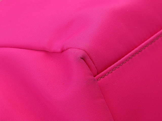 【大黒屋ECサイト・店頭限定】Salvatore Ferragamo フェラガモ ヴァラリボン 2wayショルダー ピンク/レッド ナイロン/パテント GG-21 C793【472】2146000419058