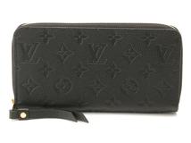 LOUIS VUITTON ルイ･ヴィトン ジッピー・ウォレット ラウンドファスナー長財布 M61864 モノグラム・アンプラント ノワール 【460】 2146000419782