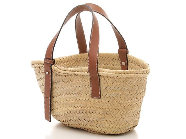 LOEWE ロエベ ハンドバック バスケットバッグスモール ラフィア