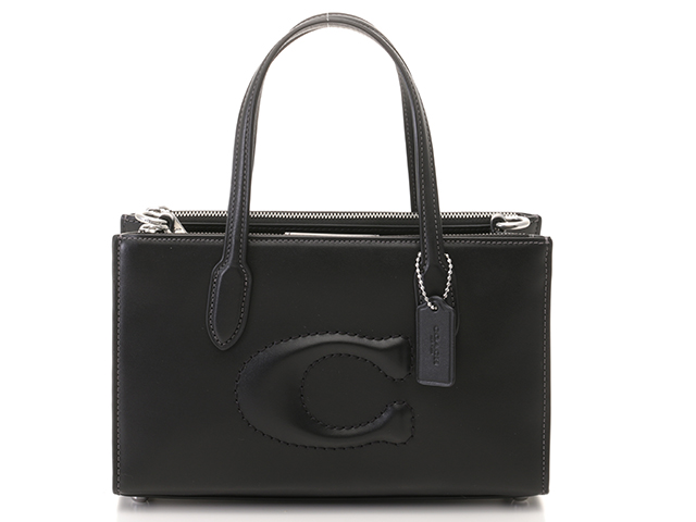 COACH コーナー ニーナ・2WAYスモールトートバッグ ブラック