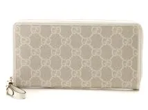 【即納】GUCCI グッチ GGエンブレム ジップ アラウンド 長財布 国内直営**GUCCI** GGエンブレム ジップアラウンドウォレット
