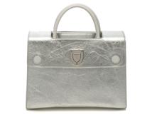 DIOR　クリスチャンディオール　ディオールエヴァー　2wayショルダーバッグ　シルバー　シルバー金具　レザー　M7001PNSS【471】L
