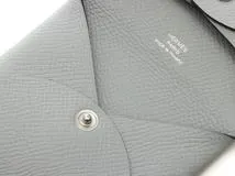 HERMES　エルメス　バスティア パールグレー/シルバー　エバーカラー　C 刻印(2018年頃製造)  2146000420948 【437】