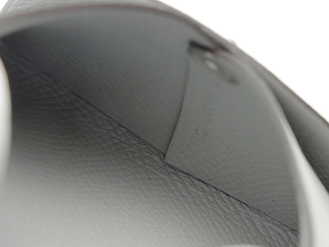 HERMES　エルメス　バスティア パールグレー/シルバー　エバーカラー　C 刻印(2018年頃製造)  2146000420948 【437】