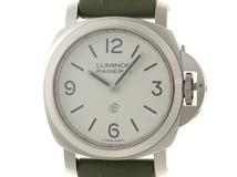 PANERAI　パネライ　ルミノール ベース ロゴ　PAM01087　SS/ラバー　手巻き　メンズ2146000421785【432】