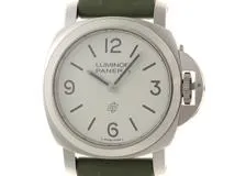 PANERAI　パネライ　ルミノール ベース ロゴ　PAM01087　SS/ラバー　手巻き　メンズ2146000421785【432】