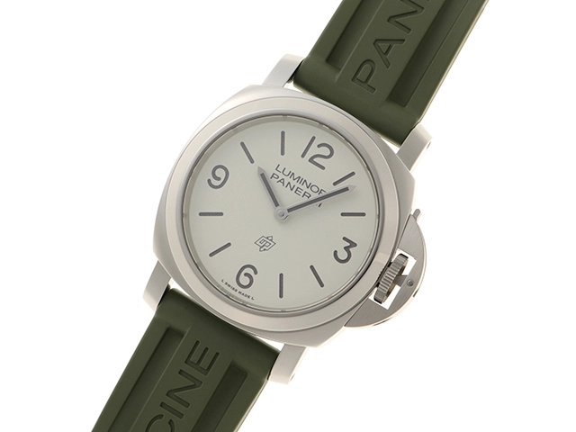 PANERAI　パネライ　ルミノール ベース ロゴ　PAM01087　SS/ラバー　手巻き　メンズ2146000421785【432】