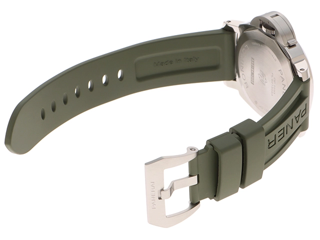 PANERAI　パネライ　ルミノール ベース ロゴ　PAM01087　SS/ラバー　手巻き　メンズ2146000421785【432】