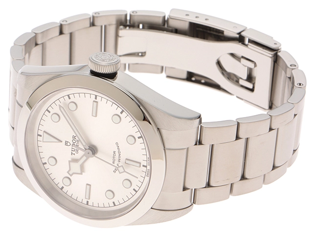 TUDOR チューダー ヘリテージ ブラックベイ 自動巻 79540 シルバー文字盤/SS メンズ【471】N