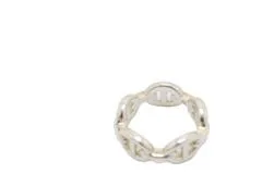 HERMES エルメス シェーヌダンクルアンシェネリング 指輪 AG925 SV