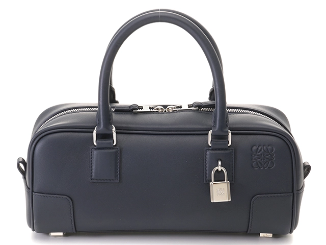 LOEWE ロエベ アマソナ23 クロップドバッグ ディープネイビー