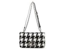 Dior クリスチャンディオール 千鳥格子カロバッグ ミディアム