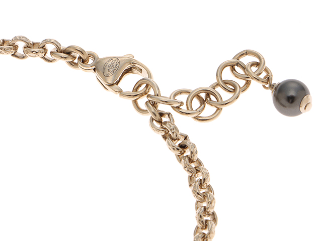CHANEL ハート モチーフフ ェイクパール AB7003 楽天市場】シャネル CHANEL ブレスレット ココマーク ハート