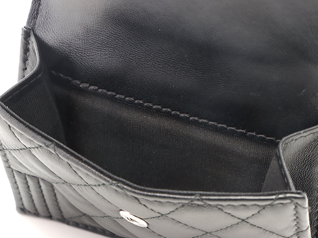 小物 CHANEL Chanel Classic Grained Calfskin Zipped Coin Purse () IFCHIC.COM