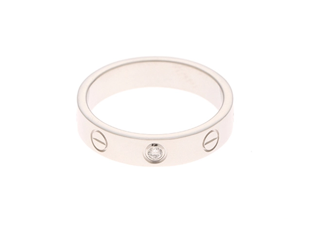 Cartier カルティエ ミニラブリング K18ホワイトゴールド 51号