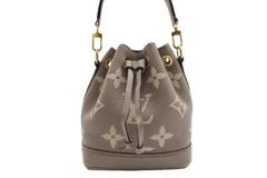 LOUIS VUITTON ルイ･ヴィトン ナノ･ノエ 2way M46291 トゥルトレールクレーム バイカラーモノグラム・アンプラント 【460】2146000424663