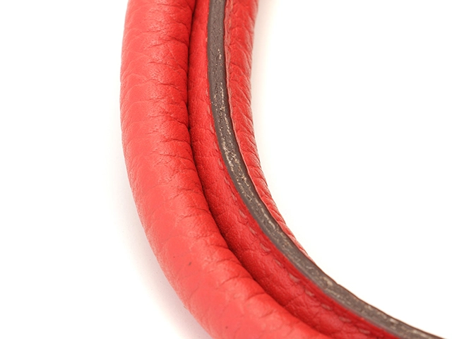 HERMES エルメス ハンドバック ガーデンパーティPM ヴァッシュカントリー ルージュトマト/シルバー金具 X刻印(2016年頃)【472】YK