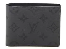 Louis Vuitton ルイヴィトン 2つ折り財布 モノグラム エクリプス