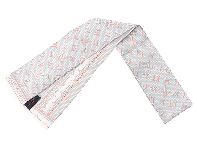 LOUIS VUITTON ルイヴィトン 小物 バンドー モノドッツ シルク