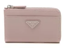 残り1点♪PRADA☆ケープ付きベロアピーコート PRADA【定番ピンク☆IBISCO】1MH176 VITELLO MOVE 3つ折り財布