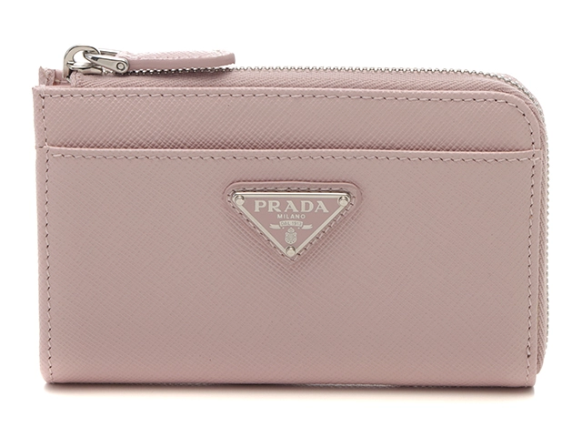 PRADA プラダ キーケース ピンク PRADAおリボン♪レザーキーケース6連♪ピンクバイカラー (PRADA