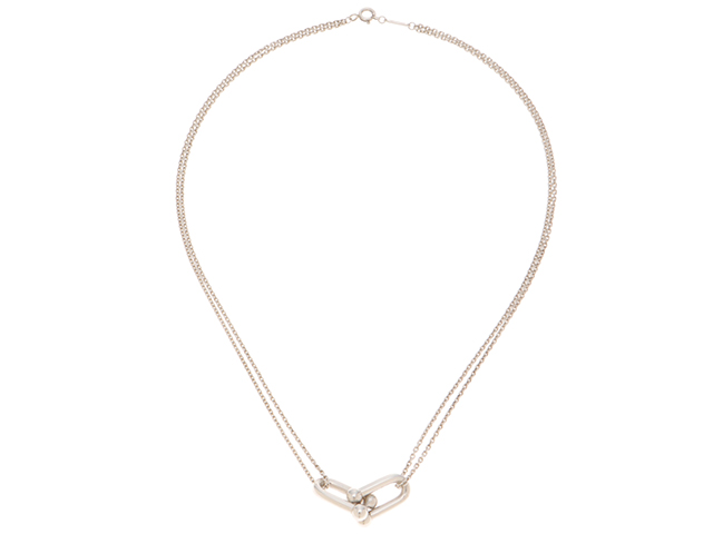 ♡TOMO♡　Tiffany&Co. ティファニー ネックレス Tiffany&Co. ティファニー ダブル センチメンタルハート