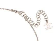 CHANEL シャネル ハートモチーフ ココマークネックレス メタル(SS