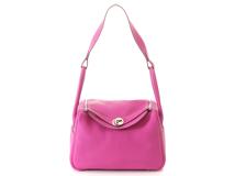 HERMES　エルメス　リンディ26 　マグノリア　トリヨンクレマンス　シルバー金具　D刻印（2019年頃）　2146000426919【432】