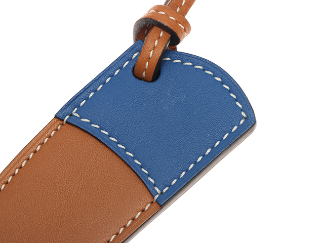 HERMES チャーム パドック フロット 勲章 ブルー グリーン