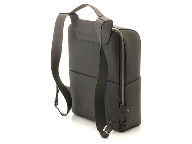 Valextra　ヴァレクストラ　バックパック　V-Line Backpack/Vラインバックパック　カーフ　セメントグレー　MBVL0041010LRL99GM　【472】AH