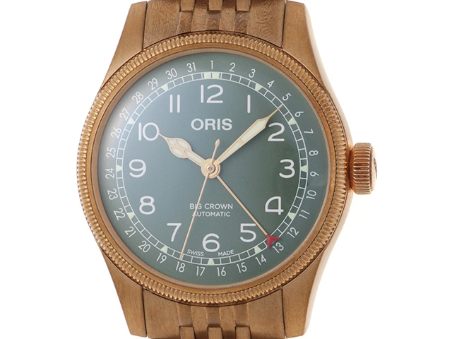 ORIS オリス 腕時計 2023年正規品 ビッグクラウン ブロンズ