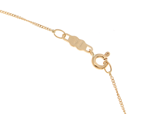 UNOAERRE　ウノアエレ　ダイヤモンド　ネックレス　K18　ゴールド　D0.16ct　2.3g　2146000430183　【200】