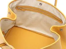 HERMES エルメス ガーデンパーティPM ジョーヌアンブル/SV トートバッグ ヴァッシュ・カントリー　C刻印(約2018年)　2146000430794【471】