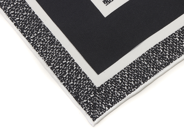 DIOR ディオール スカーフ Plan de Paris 90スクエアスカーフ ブラック  