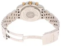 BREITLING ブライトリング 腕時計 クロノマット エボリューション B13356/B156C46PA K18イエローゴールド/スティール ブルー文字盤 自動巻き【472】SJ